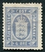 N°06-1875-DANEMARK-4 ORE -BLEU 