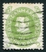 N°0197-1930-DANEMARK-ROI CHRISTIAN X-5-VERT JAUNE 
