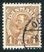 N°0224-1933-DANEMARK-ROI CHRISTIAN X-1K-BISTRE 