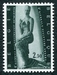 N°1024-1957-BELGIQUE-ART-FEMME AGENOUILLEE-2F50 