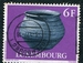 N°0876-1976-LUXEMBOURG-ART MEROVINGIEN-POTERIE-6F 