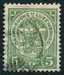 N°0092-1907-LUXEMBOURG-5C-VERT 