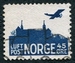 N°2-1937-NORVEGE-CHATEAU AKERSHUS OSLO ET AVION-45 