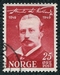 N°0311-1949-NORVEGE-ECRIVAIN ALEXANDRE KIELLAND-25-CARMIN 