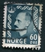 N°0330B-1950-NORVEGE-HAAKON VII-60-ARDOISE 