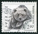 N°1742-1993-SUEDE-FAUNE-OURS ADULTE-2K90 