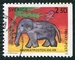 N°1702-1992-SUEDE-DESSIN ENFANT-ELEPHANT-2K50 