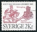 N°1323-1985-SUEDE-ROI KNUT ET PORT HELSINGBORG-2K 