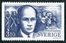 N°1425-1987-SUEDE-CELEBRITES-RAOUL WALLENBERG-3K10 