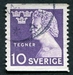 N°0324-1946-SUEDE-POETE ISAIAS TEGNER-10O-VIOLET 