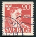N°0315-1945-SUEDE-POETE VIKTOR RYDBERG-20O-ROUGE 