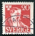 N°0315A-1945-SUEDE-POETE VIKTOR RYDBERG-20O-ROUGE 