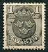 N°0055-1910-SUEDE-ARMOIRIES-1O-NOIR 