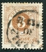 N°0016A-1872-SUEDE-3O-BISTRE 