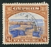 N°0116-1934-CHYPRE-RUINES DU PALAIS DE VOUNI-1/4PI 