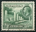 N°0117-1934-CHYPRE-FORUM DE SALAMINE-1/2PI-VERT 