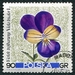 N°1639-1967-POLOGNE-FLEUR-PENSEES-90GR 