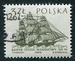 N°1255-1963-POLOGNE-BATEAU-CLIPPER DU 19E-3Z-OLIVE 
