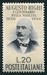 N°0570-1950-ITALIE-PHYSICIEN AUGUSTO RIGHI-20L 