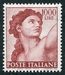 N°0844-1961-ITALIE-EVE PAR MICHEL-ANGE-1000L-ROUGE BRUN 