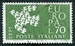 N°0859-1961-ITALIE-EUROPA-70L-VERT 