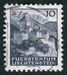 N°0197-1944-LIECHSTENTEIN-CHATEAU DE VADUZ-10R 