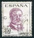 N°1491-1967-ESPAGNE-POETE RUBEN DARIO-3P50 