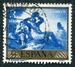 N°0910-1958-ESPAGNE-TABLEAU-LE BUVEUR PAR GOYA-3P 