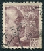 N°0681-1940-ESPAGNE-GENERAL FRANCO-25C-LIE DE VIN 