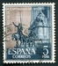 N°1066-1961-ESPAGNE-PLACE ESPAGNE-STATUE D QUICHOTTE-MADRID 