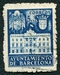 N°051-1941-BARCELONE-HOTEL DE VILLE-5C-BLEU 