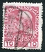 N°0106-1908-AUTRICHE-FRANCOIS JOSEPH 1ER-10H-ROSE 