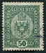 N°0153-1916-AUTRICHE-ARMOIRIE-50H-VERT 