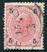 N°0049-1890-AUTRICHE-5K-ROSE PALE 