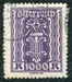 N°0316-1923-AUTRICHE-SYMBOLE INDUSTRIE-1000K-VIOLET 