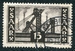 N°313-1952-SARRE-PUITS DE MINE-15F-BRUN NOIR 