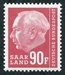 N°407-1957-SARRE-PRESIDENT HEUSS-90F-ROUGE 