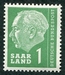 N°362-1956-SARRE-PRESIDENT HEUSS-1F-VERT 