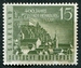 N°418-1958-SARRE-400 ANS VILLE DE HOMBOURG-15F-VERT 
