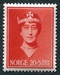 N°0197-1939-NORVEGE-REINE MAUD-20+5O-ROUGE 