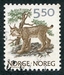 N°1016-1991-NORVEGE-ANIMAL-FELIS LINX-5K50 