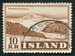 N°0276-1957-ISLANDE-GLACIER OROEFI-10K-BRUN 