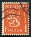 N°0148-1930-FINLANDE-1M-BRUN ORANGE 