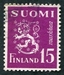 N°0366-1950-FINLANDE-LION-15M-LILAS 