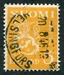 N°0290-1945-FINLANDE-LION-3M-JAUNE ORANGE 