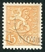 N°0413A-1954-FINLANDE-LION-15M-OCRE 