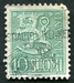 N°0412-1954-FINLANDE-LION-10M-VERT 