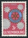 N°0668-1965-LUXEMBOURG-60E ANNIV DU ROTARY-3F 