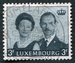 N°0652-1964-LUXEMBOURG-CHARLOTTE ET GRAND DUC JEAN-3F 