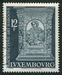 N°0904-1977-LUXEMBOURG-ST AUGUSTIN-12F-BLEU GRIS 
